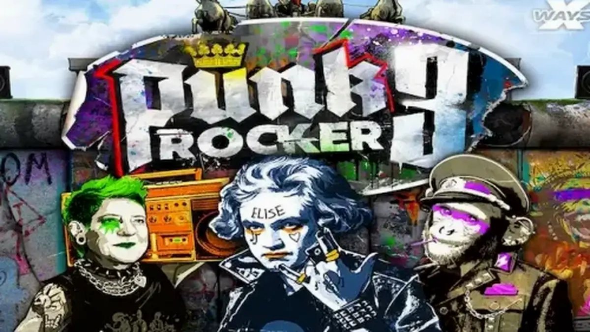 Punk Rocker 3 স্লট গেমের গ্রাফিক্স এবং ইন্টারফেস